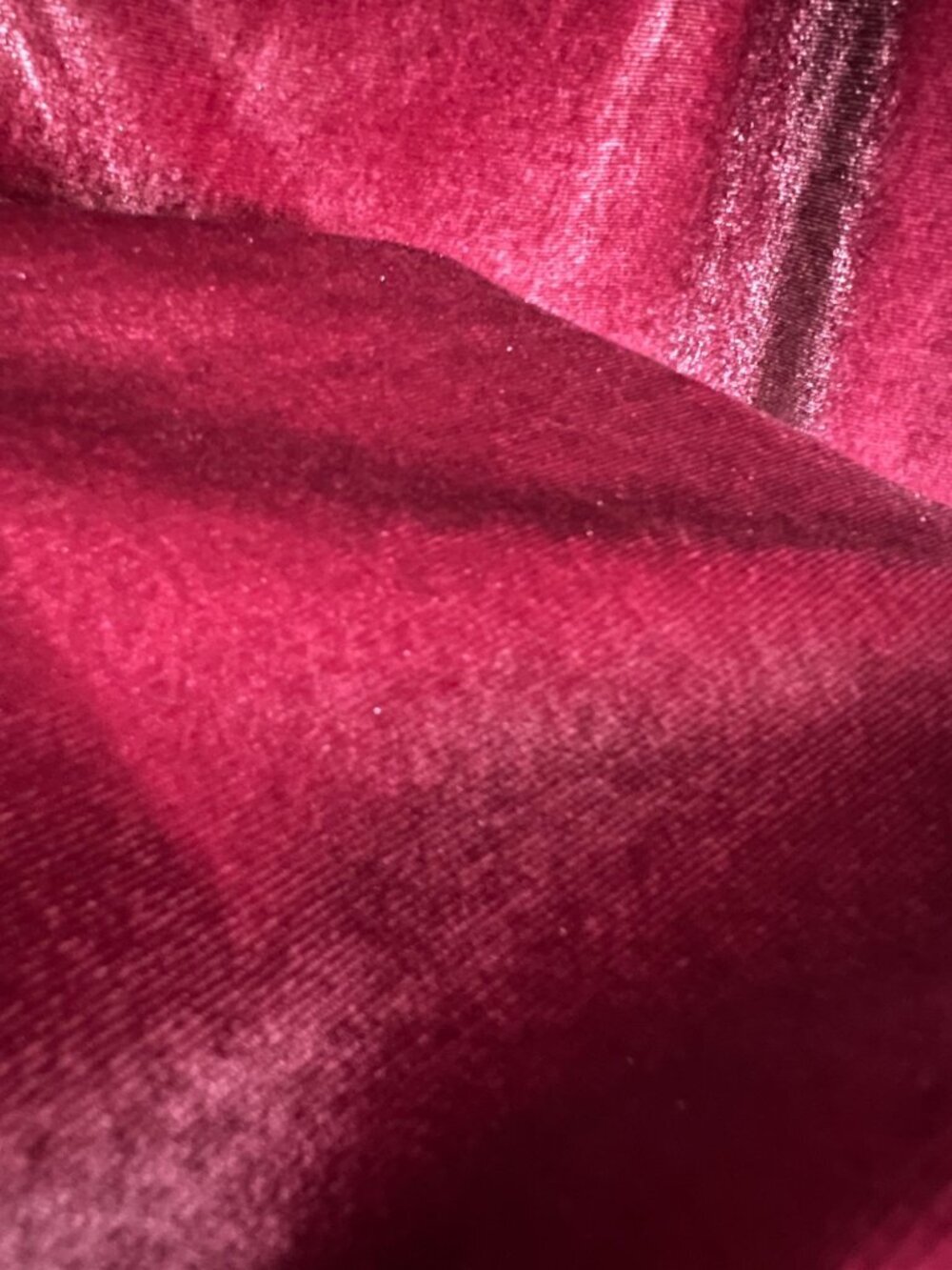 Amaryllis Burgundy Velvet Oversized V-Neck Tunic Top 3X Short Sleeve Stretchy Po - Picture 2 of 6